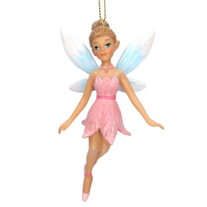 Gisela Graham Pink Tinkerbell - Peter Pan Decoration